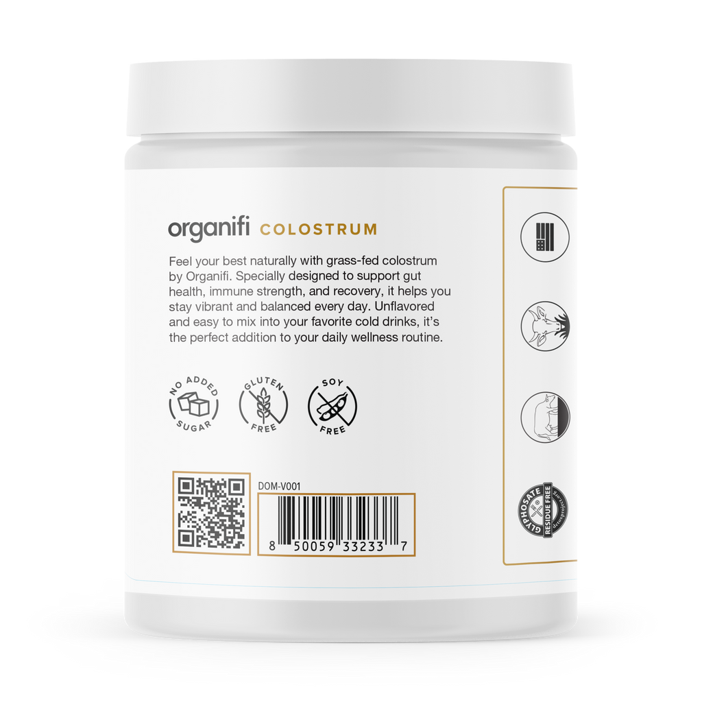 Organifi Colostrum -Immune-Supporting Calf-First Colostrum
