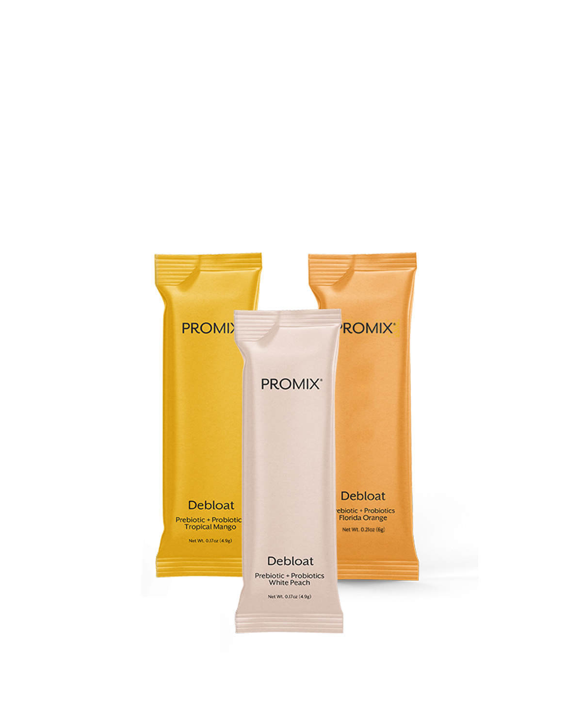 Debloat Variety Pack - Orange, Peach, Mango