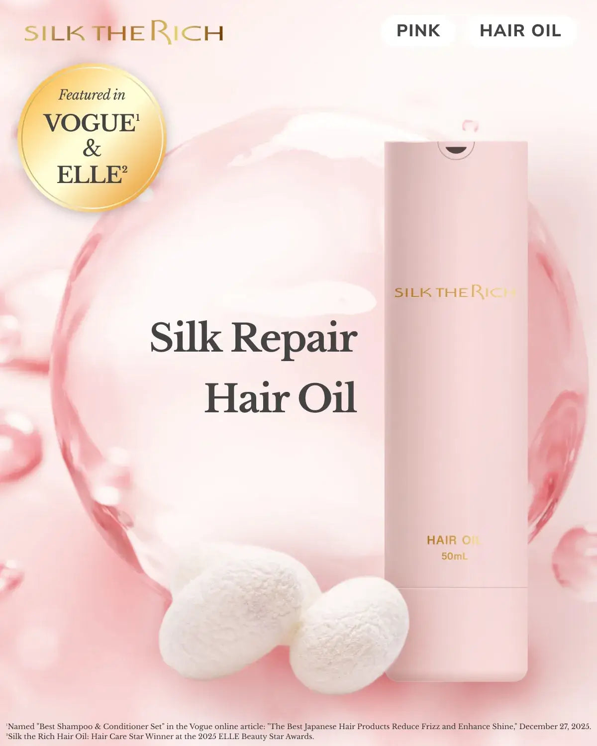 Pink - Hair Oil