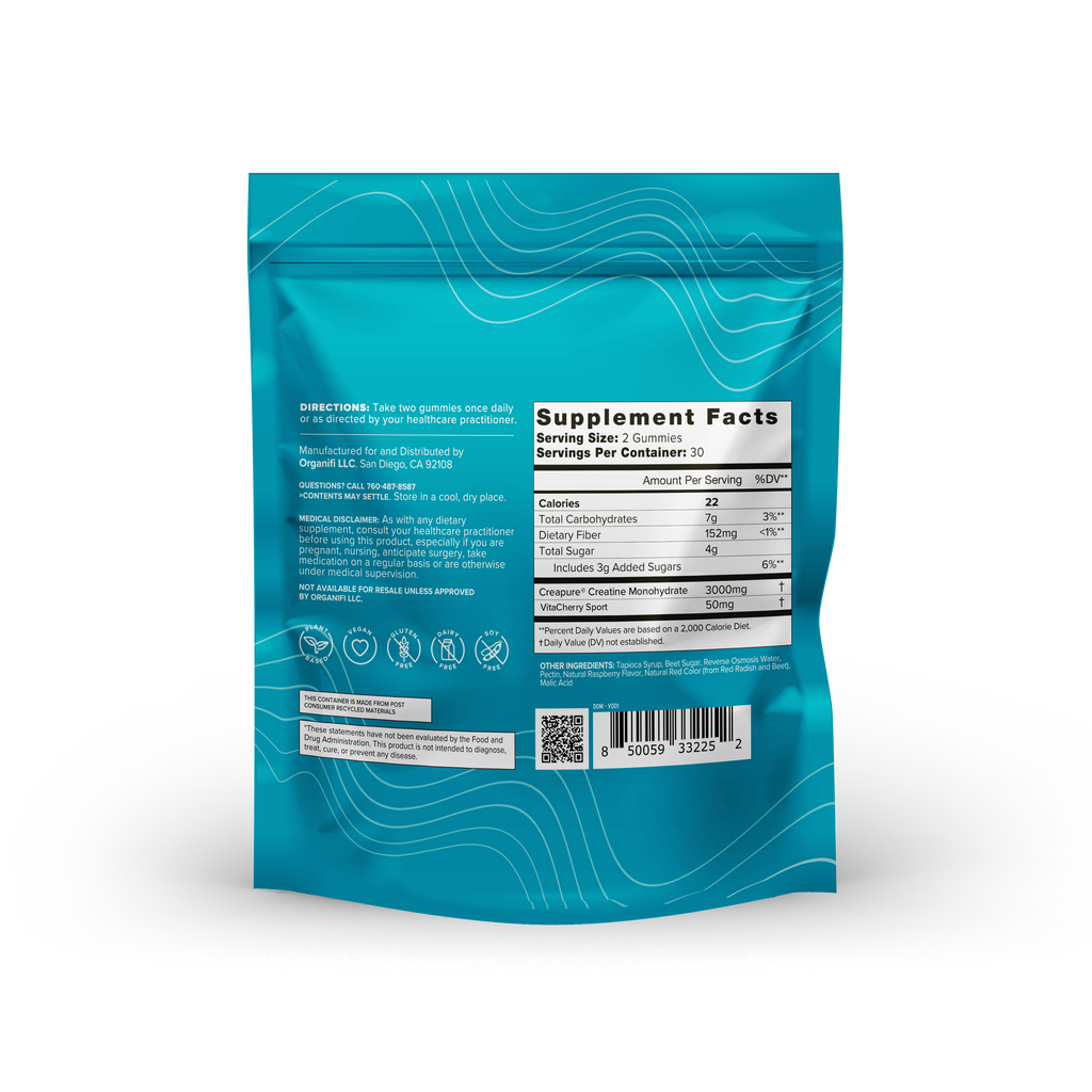 Creatine Cherry Chews - Peak Performance & Recovery