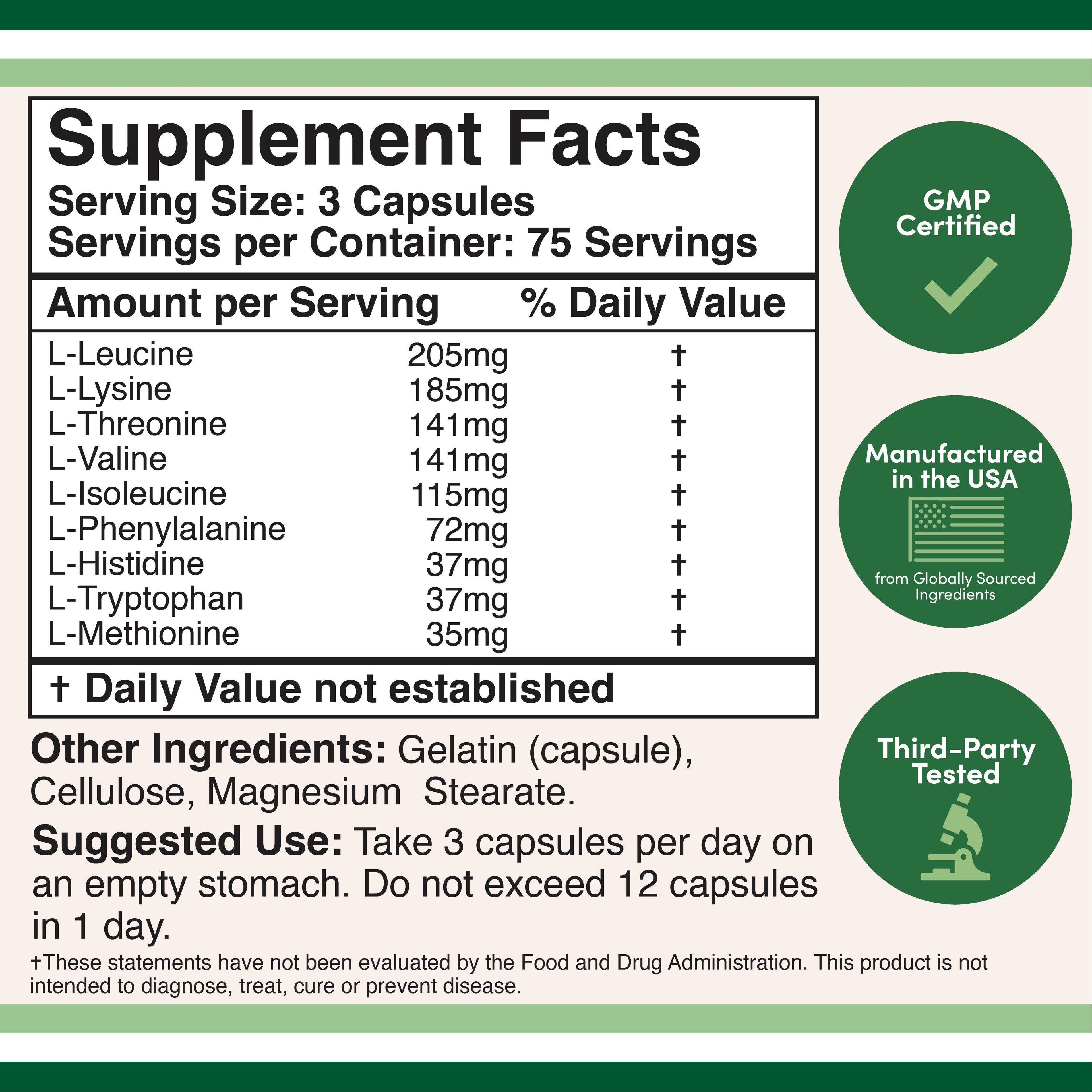 Essential Amino Acids