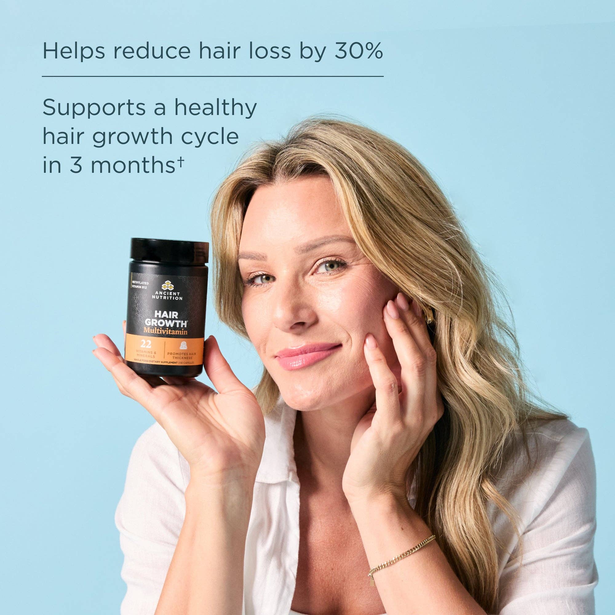 Hair Growth Multivitamin | Capsules (90 Capsules)