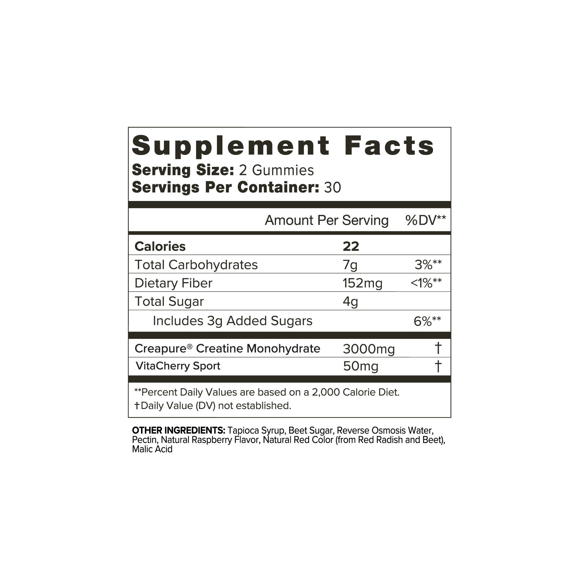 Creatine Cherry Chews - Peak Performance & Recovery
