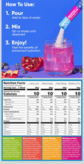 IQMIX Hydration Electrolytes Powder Packets, Variety 40-Count
Sugar Free Drink Mix Sticks | Magnesium L Threonate, Potassium, Sodium, Lion's Mane, Keto, Clean Label Project Certified 40-sticks
