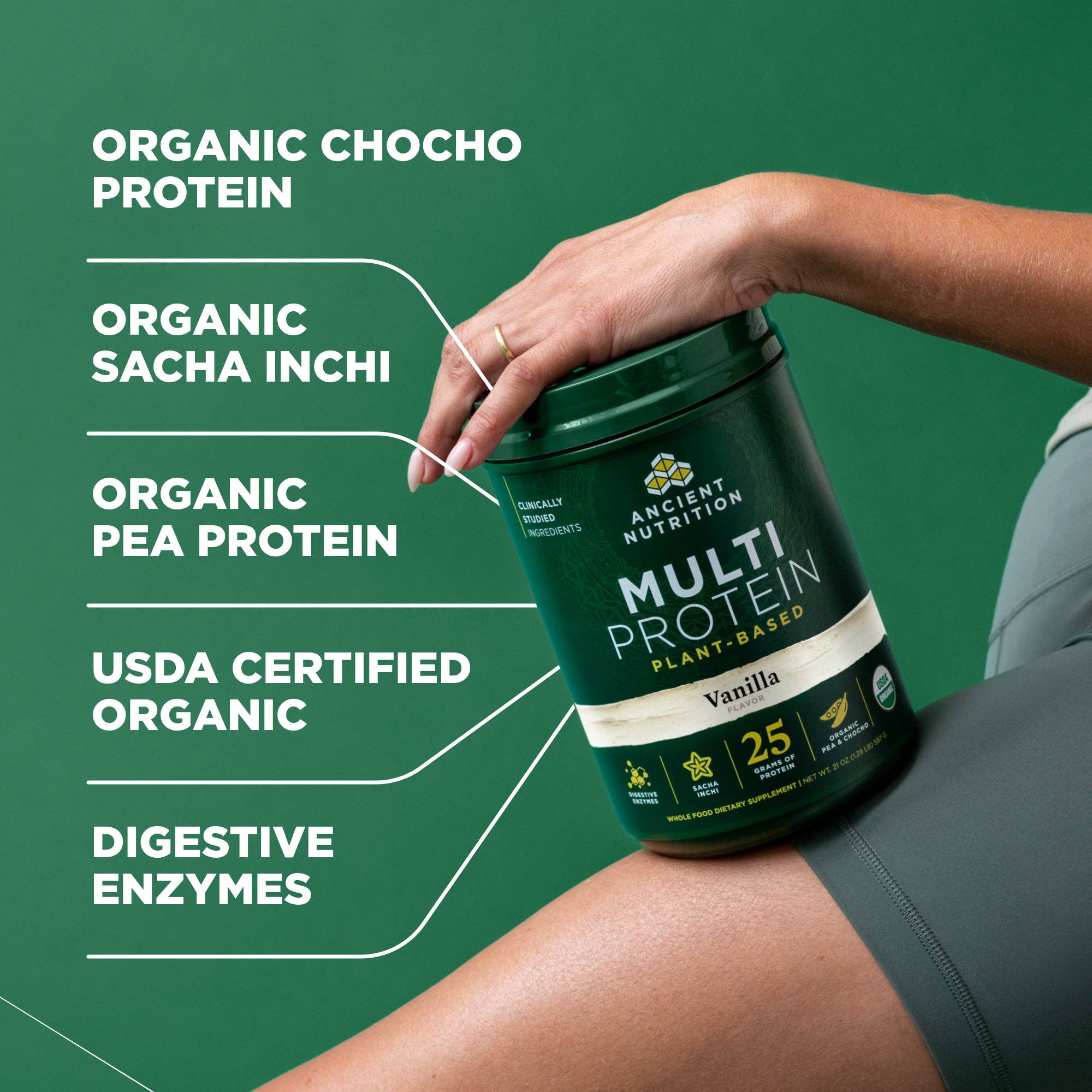 Multi Protein Plant Based | Powder Vanilla (15 Servings)