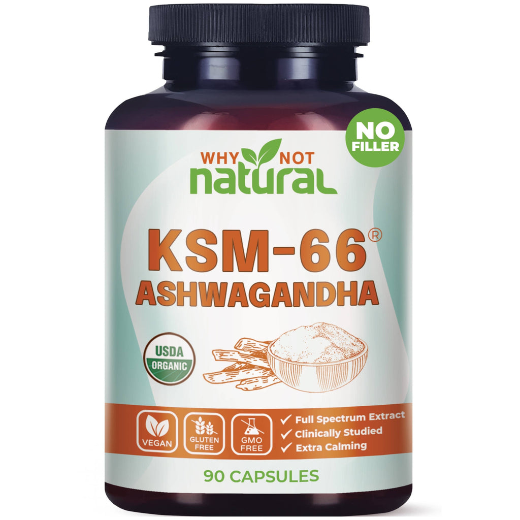 Organic Ashwagandha, KSM 66