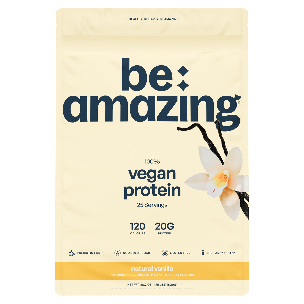 Natural vegan protein