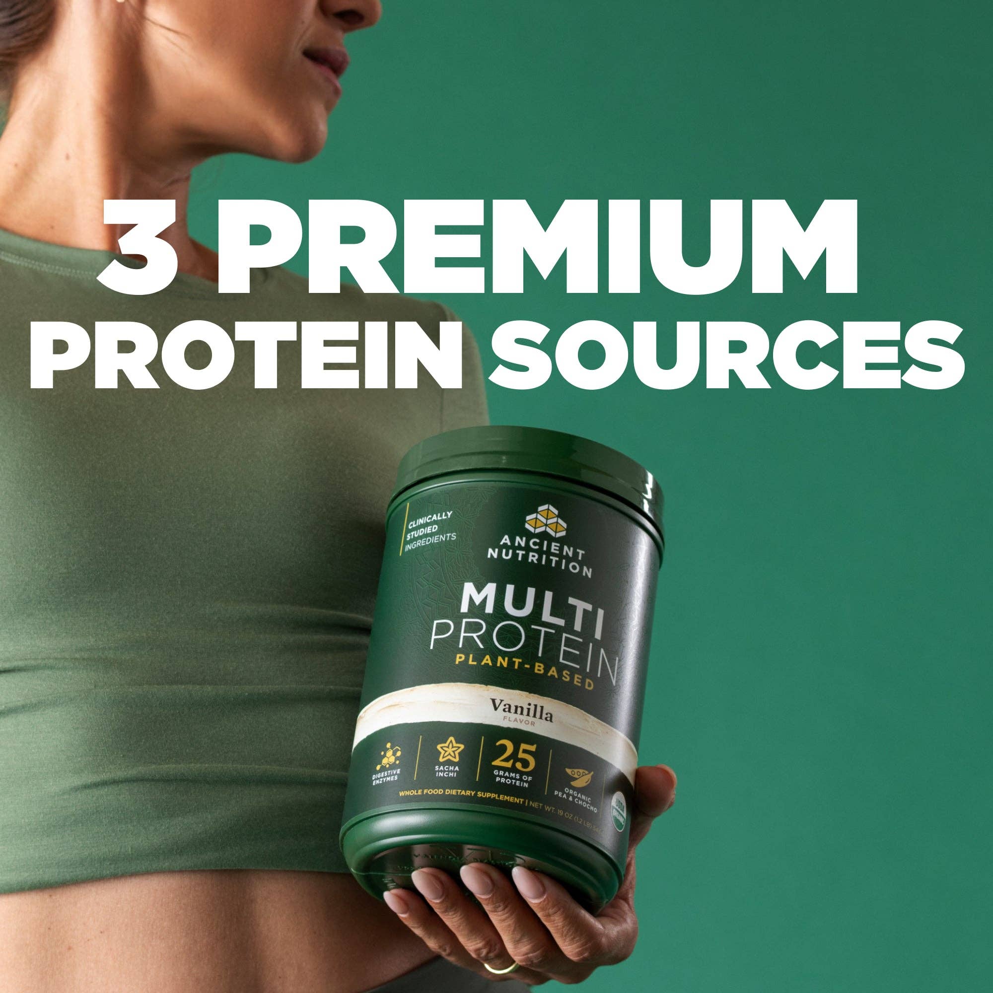 Multi Protein Plant Based | Powder Vanilla (15 Servings)